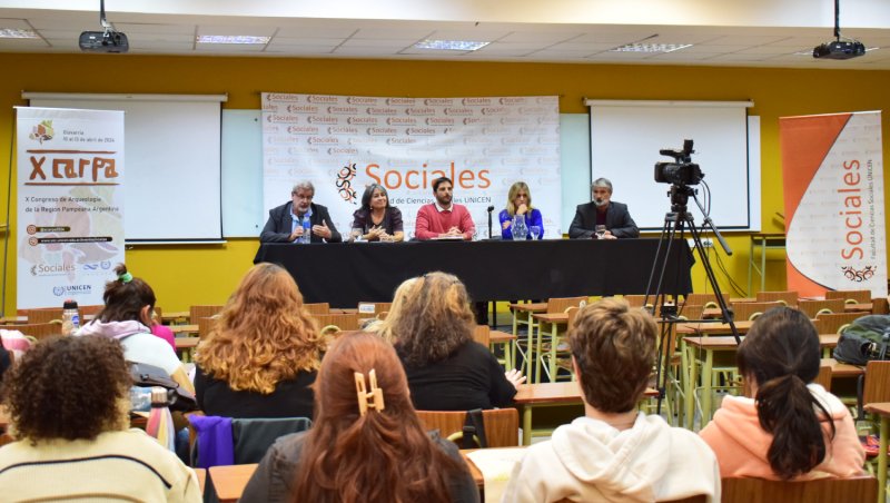 Se inaugur el X Congreso de Arqueologa de la Regin Pampeana